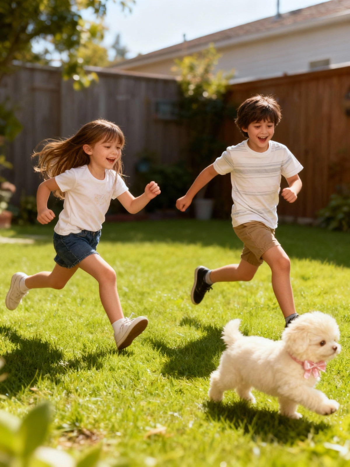 Chien robot interactif Nicoo – Marche, aboie et remue la queue | Peluche motorisée pour enfant