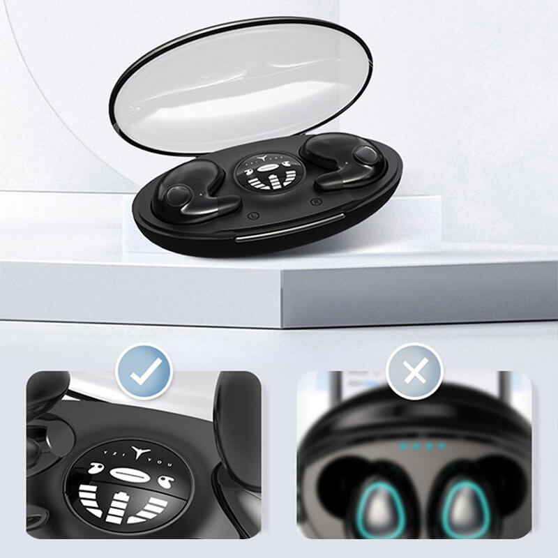 Écouteurs Bluetooth sans fil avec réduction de bruit – Design compact et confortable