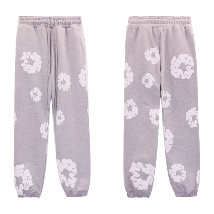 Caleb – Ensemble fleuri avec sweat à capuche manches longues & pantalon large