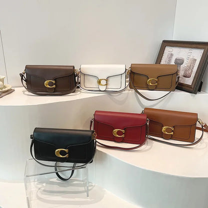 **Sac bandoulière minimaliste pour femme – Compartiments multiples & style élégant et neutre