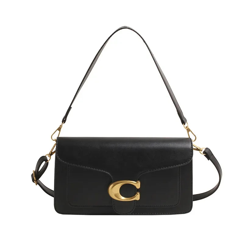**Sac bandoulière minimaliste pour femme – Compartiments multiples & style élégant et neutre