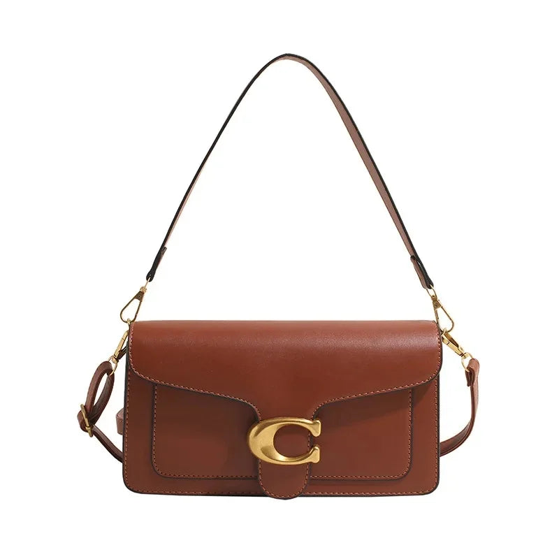 **Sac bandoulière minimaliste pour femme – Compartiments multiples & style élégant et neutre