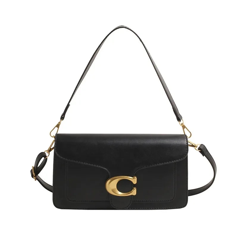 **Sac bandoulière minimaliste pour femme – Compartiments multiples & style élégant et neutre