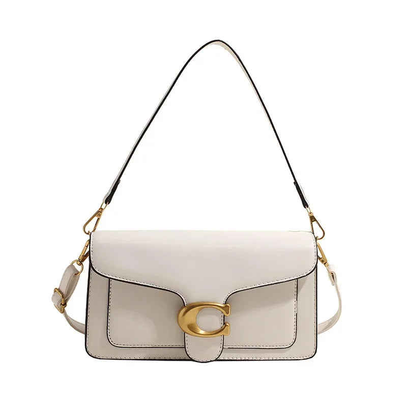 **Sac bandoulière minimaliste pour femme – Compartiments multiples & style élégant et neutre