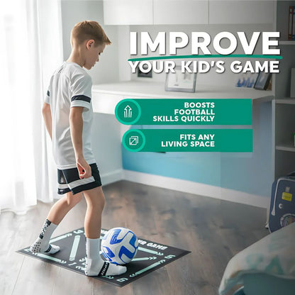 Tapis d’entraînement football Pro avec programme vidéo – Technique, précision & contrôle du ballon