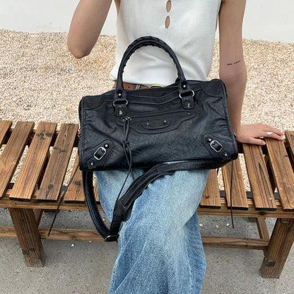 Astrid – Sac à main décontracté multi-poches zippées avec bandoulière