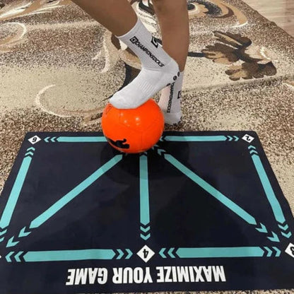 Tapis d’entraînement football Pro avec programme vidéo – Technique, précision & contrôle du ballon