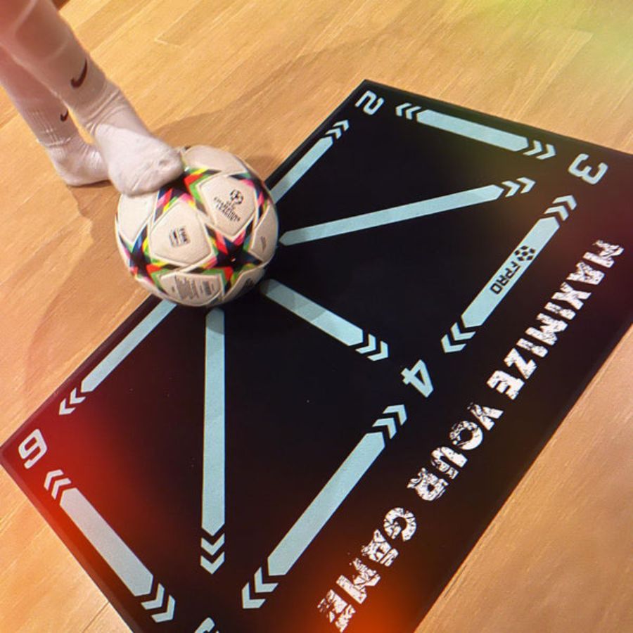 Tapis d’entraînement football Pro avec programme vidéo – Technique, précision & contrôle du ballon
