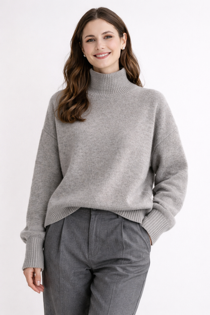 Isabella | Premium Cashmere Turtleneck Jumper