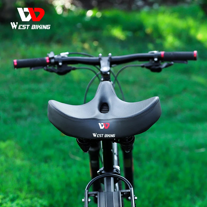 **Selle de vélo ultra-confort ergonomique avec rembourrage épais et ventilation – VeloraRide**
