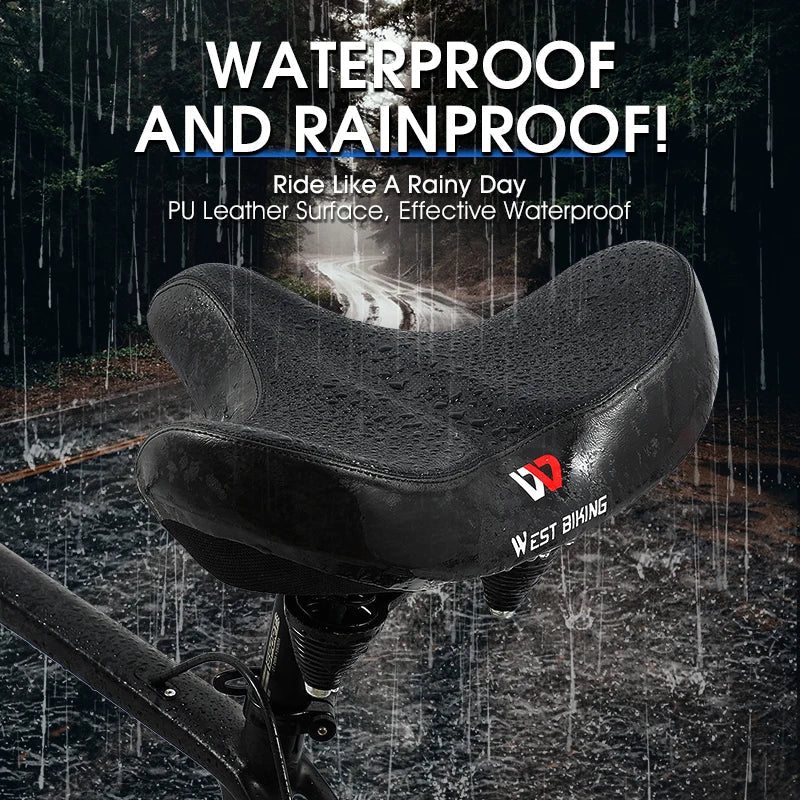 **Selle de vélo ultra-confort ergonomique avec rembourrage épais et ventilation – VeloraRide**
