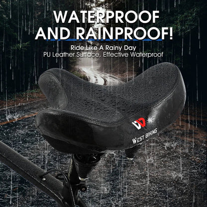 **Selle de vélo ultra-confort ergonomique avec rembourrage épais et ventilation – VeloraRide**