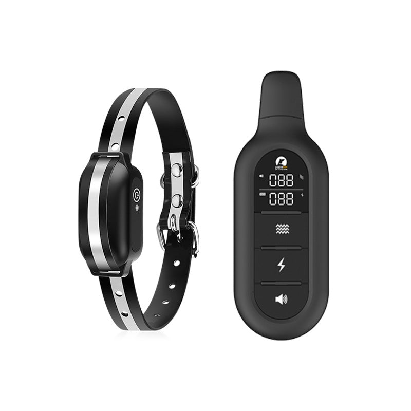 Collier de dressage pour chien avec télécommande – Étanche, portée 1000 m, bip, vibration et 16 niveaux réglables