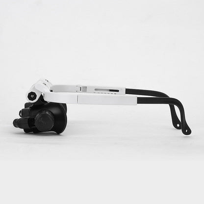Lunettes loupe professionnelles avec éclairage LED – 3 niveaux de grossissement