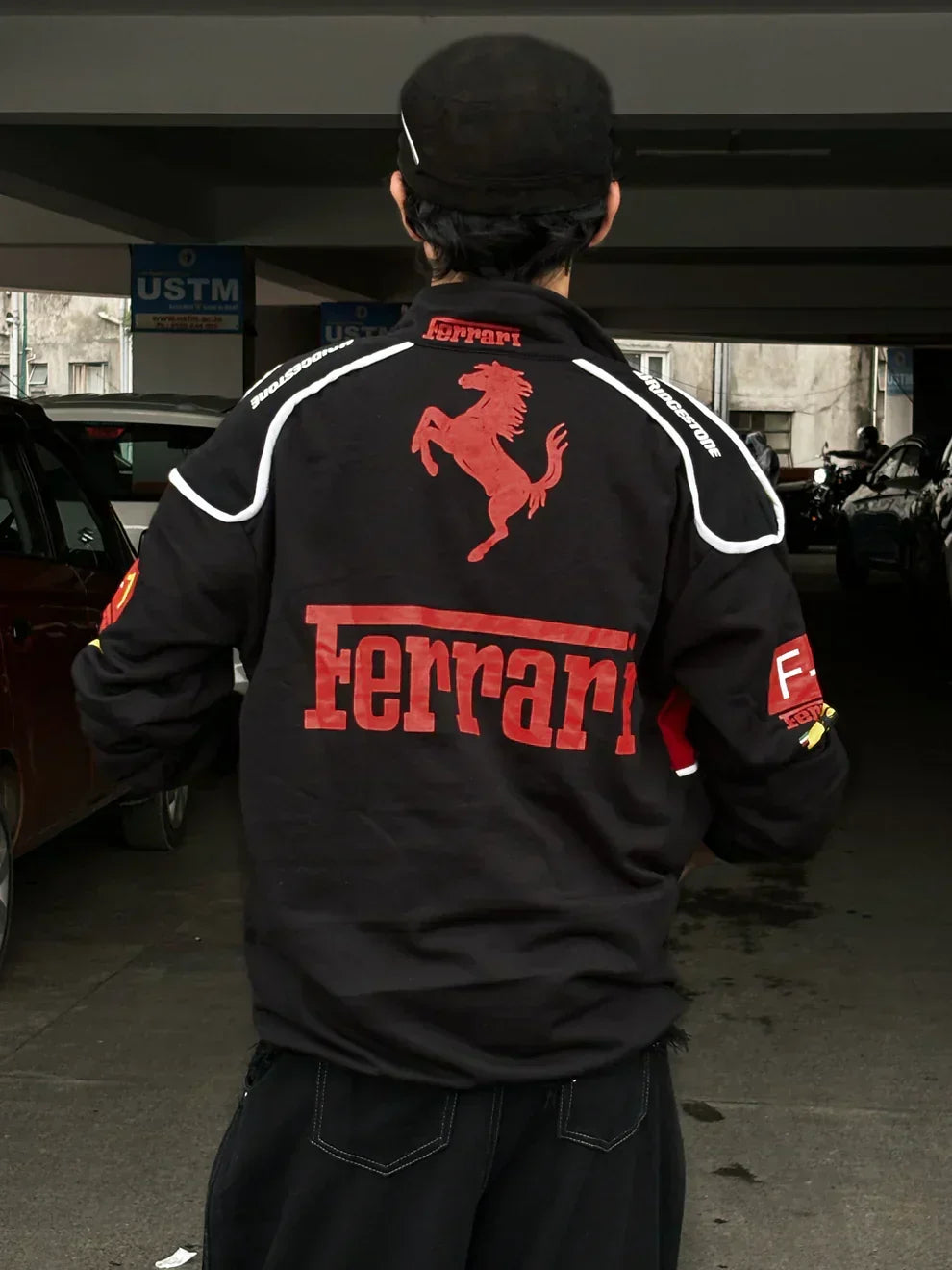 Vintage Ferrari Jacket - Unisex - Retro
