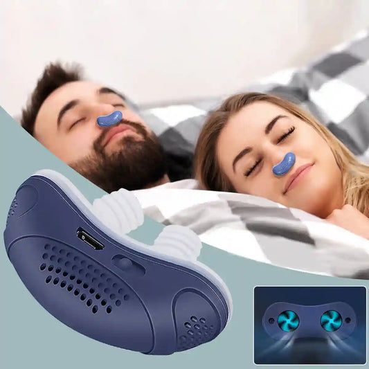 **Dispositif respiratoire compact et silencieux pour le sommeil – Léger, sans masque, rechargeable par USB