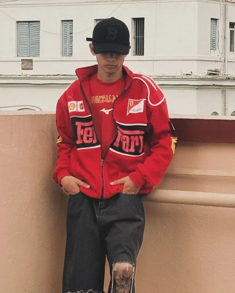 Vintage Ferrari Jacket - Unisex - Retro
