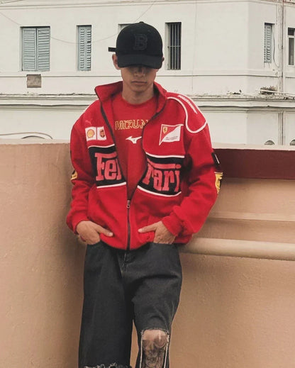Vintage Ferrari Jacket - Unisex - Retro