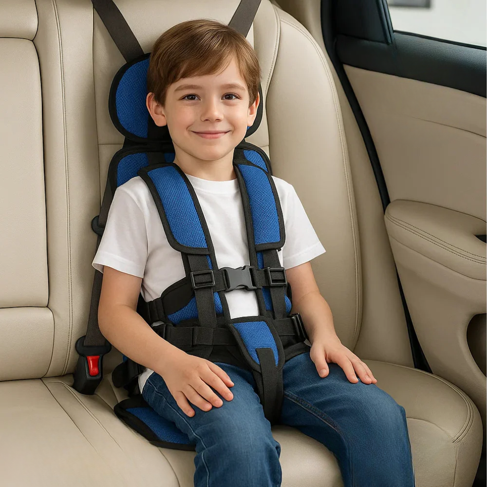 Siège auto rehausseur de voyage pour enfant – Confortable, compact et facile à transporter