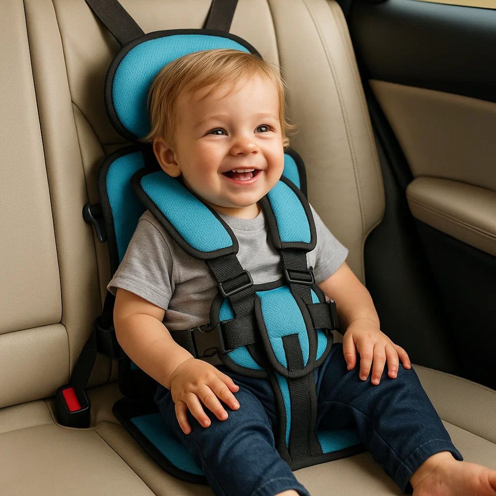 Siège auto rehausseur de voyage pour enfant – Confortable, compact et facile à transporter