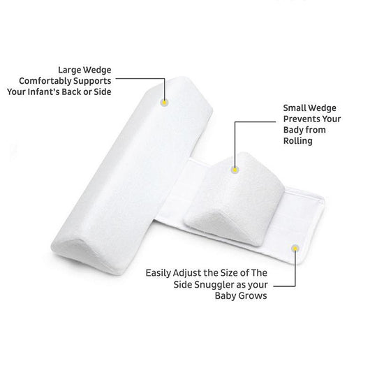 Cudlo – Coussin bébé ajustable anti-roulis