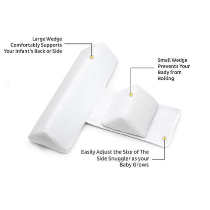 Cudlo – Coussin bébé ajustable anti-roulis
