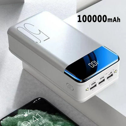 Batterie externe ultra grande capacité 100 000 mAh